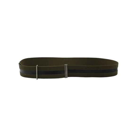 Jil Sander Belt in Olive Green Canvas